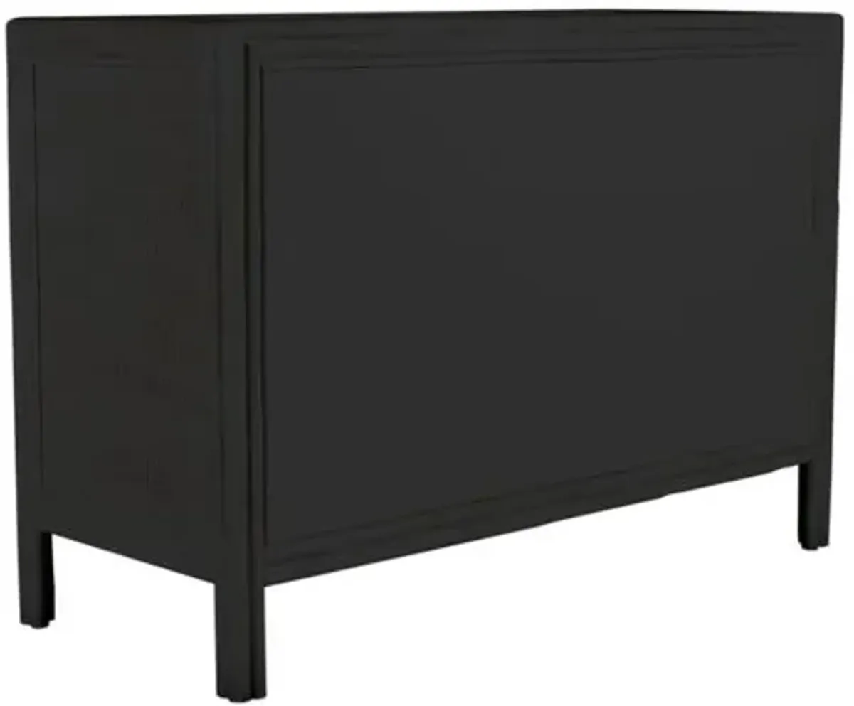 Bermuda Six-Drawer Dresser - Black