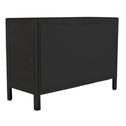 Bermuda Six-Drawer Dresser - Black