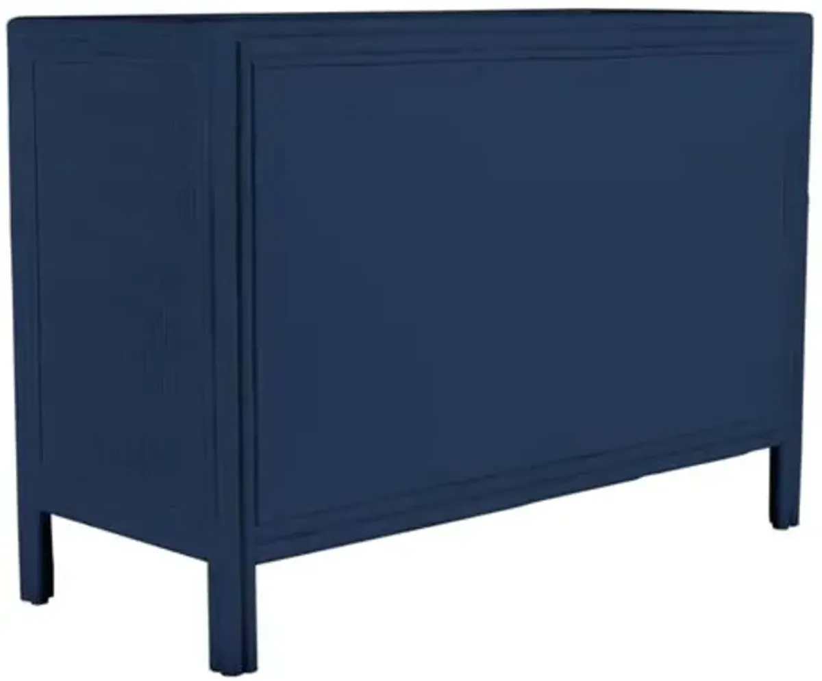 Bermuda Six-Drawer Dresser - Navy - Blue