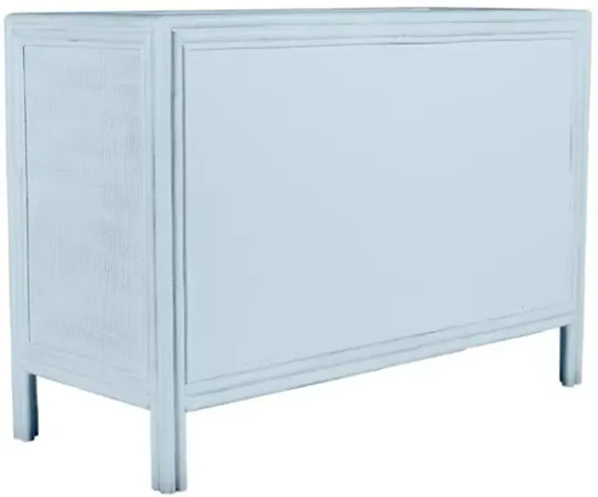 Bermuda Six-Drawer Dresser - Light Blue