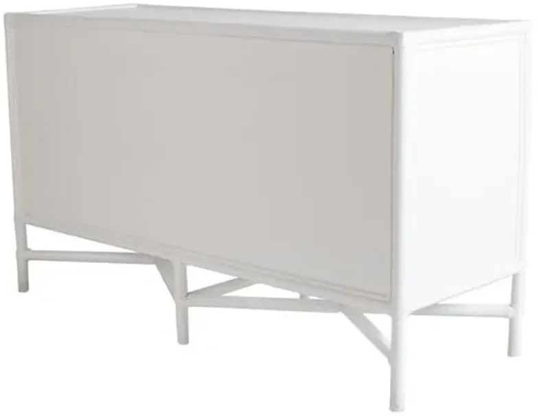 Verona Four-Drawer Dresser - White