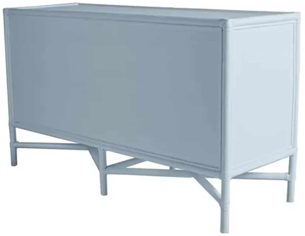 Verona Four-Drawer Dresser - Light Blue