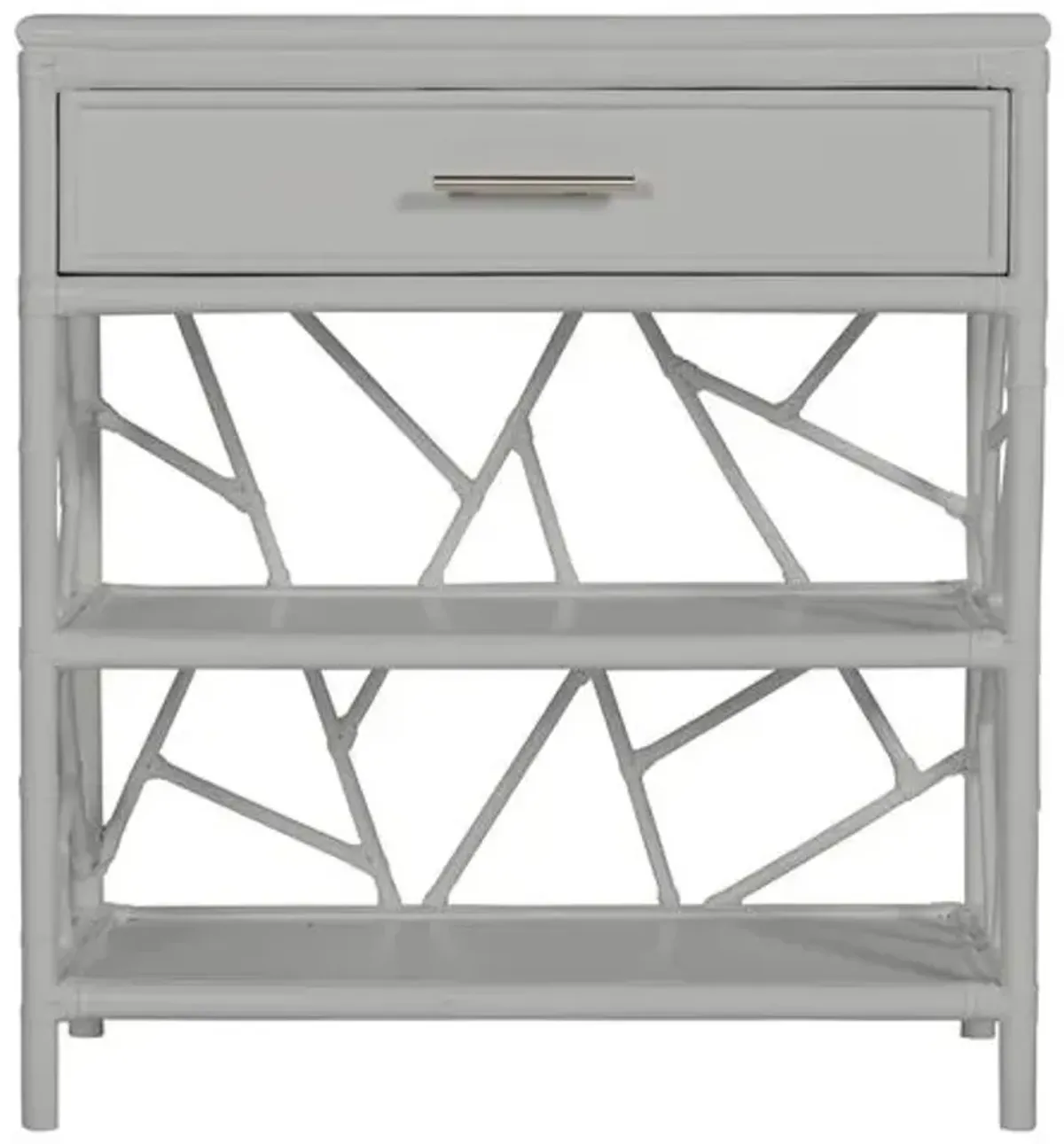 Tiffany Nightstand - Light Gray