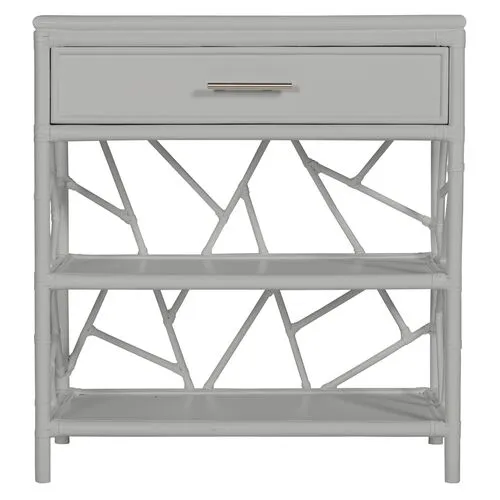 Tiffany Nightstand - Light Gray