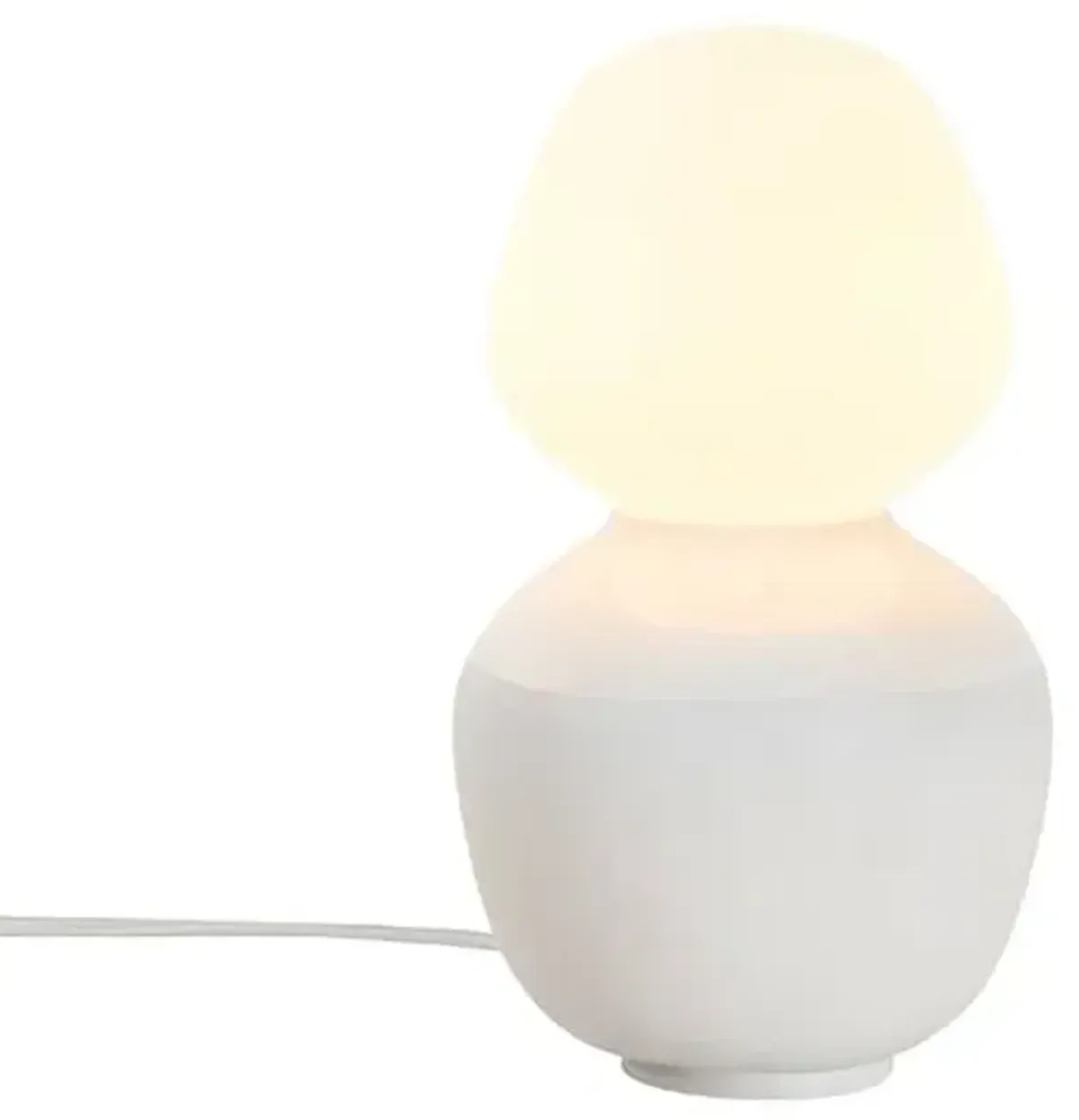 David Weeks Enno Table Lamp - White - Tala Lighting