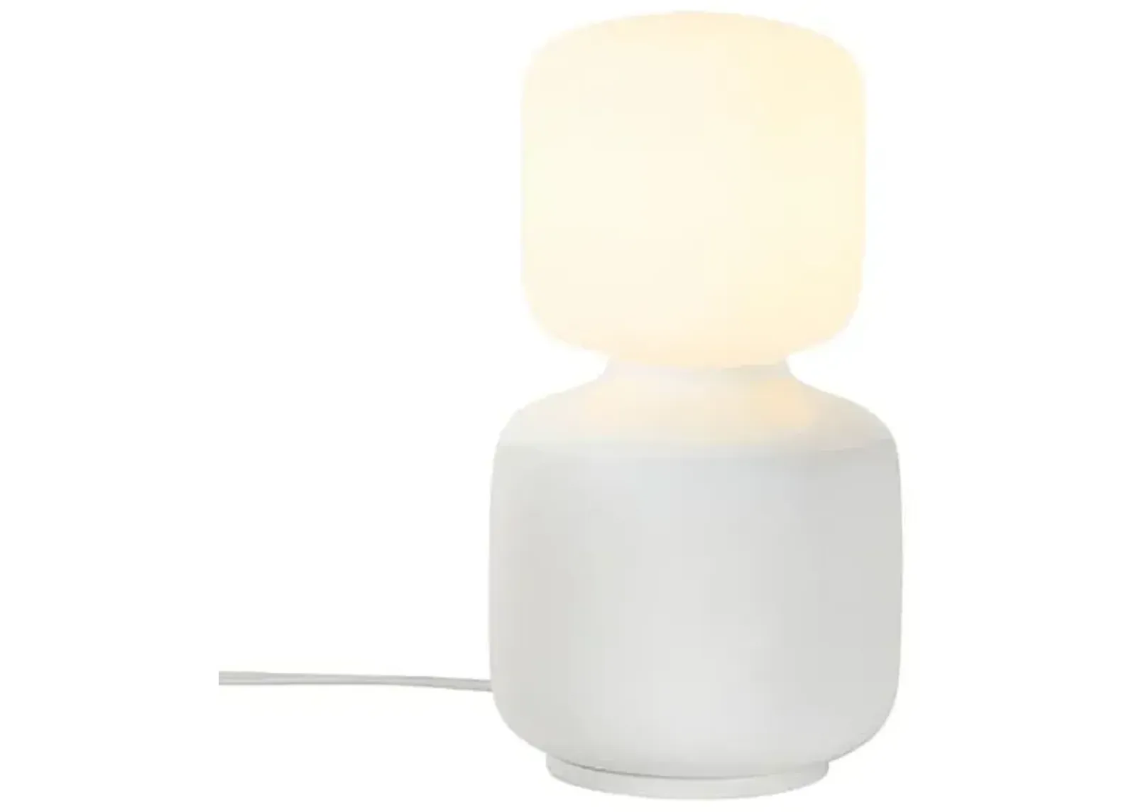 David Weeks Oblo Table Lamp - White - Tala Lighting