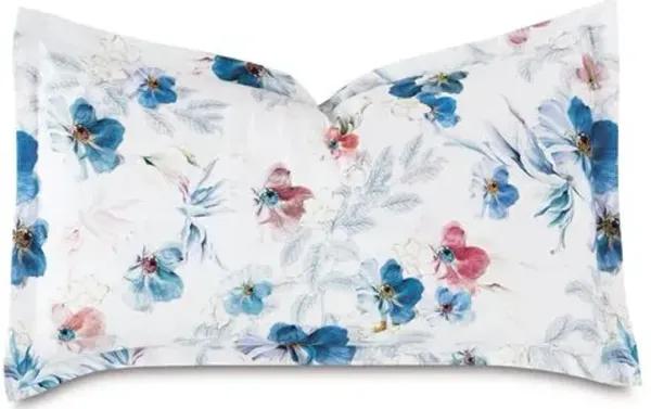 Adare Manor Floral Sham - Blue
