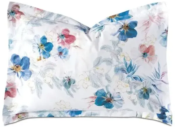 Adare Manor Floral Sham - Blue