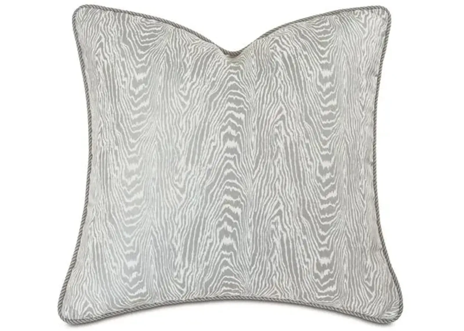 Liesl Faux Bois Sham - Gray