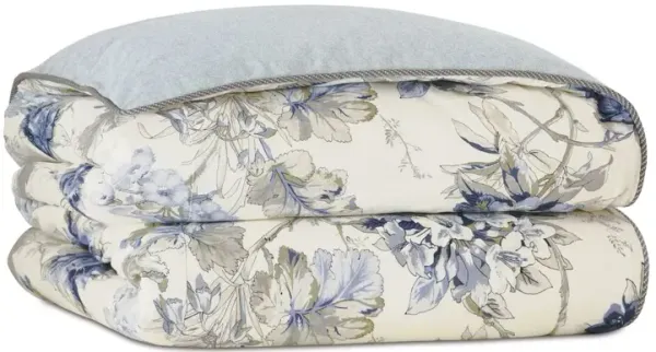Liesl Floral Comforter, Blue