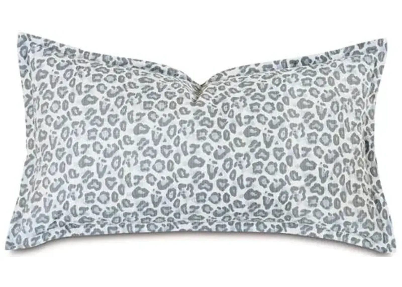 Liesl Leopard Print Sham - Blue