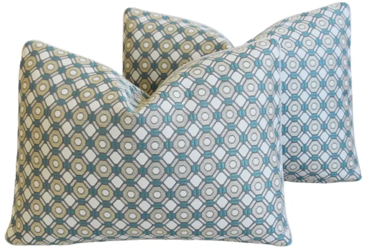 Pindler & Pindler Hexagon Pillows - Set of 2