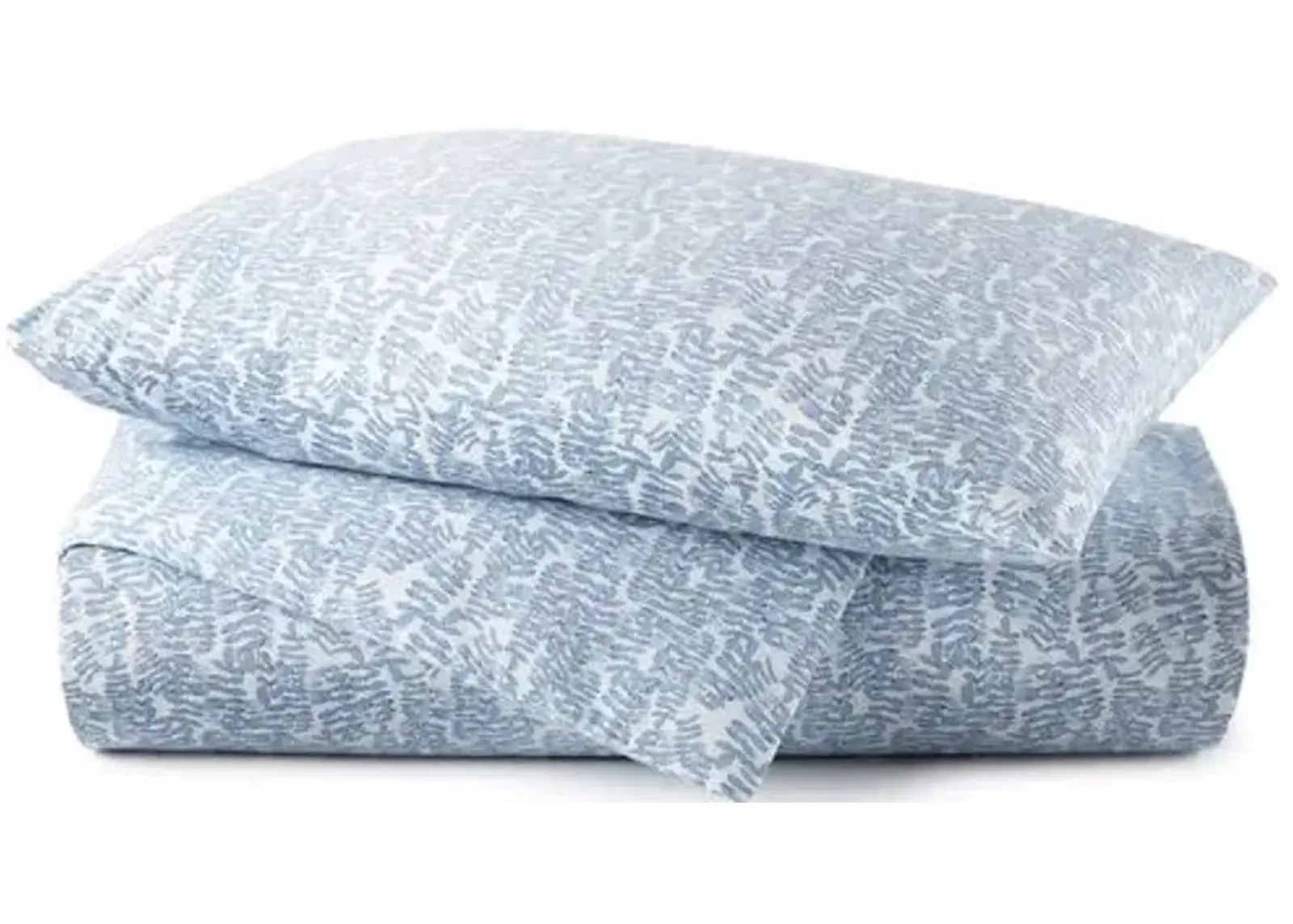 Fern Duvet Cover - Peacock Alley - Blue