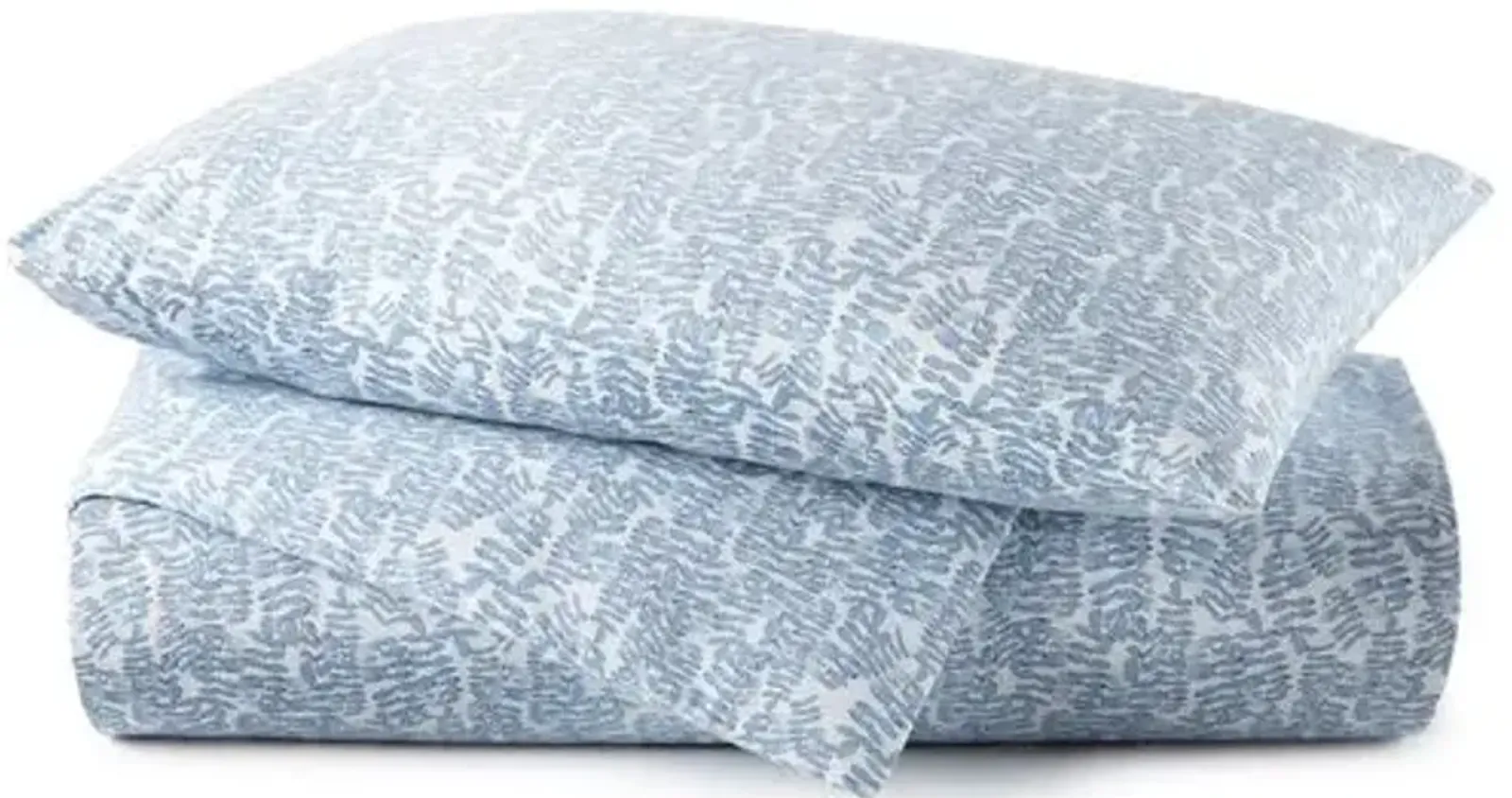 Fern Duvet Cover - Peacock Alley - Blue