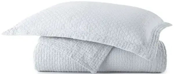 Juliet Matelass Coverlet - Peacock Alley - Blue