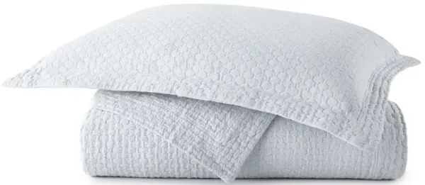 Juliet Matelass Coverlet - Peacock Alley - Blue