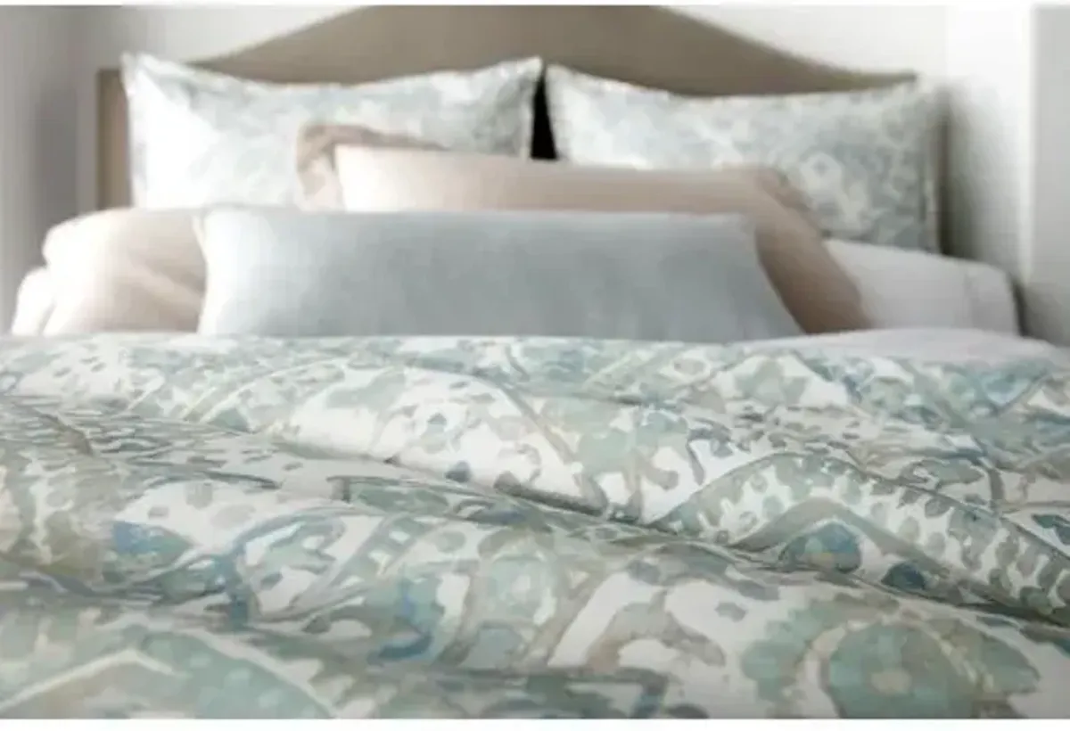 Seville Duvet Cover - Peacock Alley - Blue