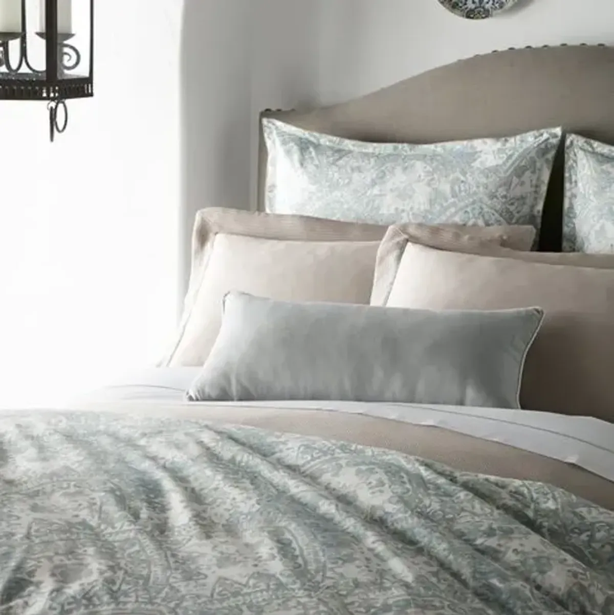 Seville Duvet Cover - Peacock Alley - Blue