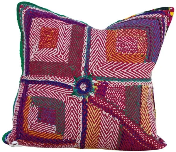 20" Raas Tribal Sindh Sami Square Pillow