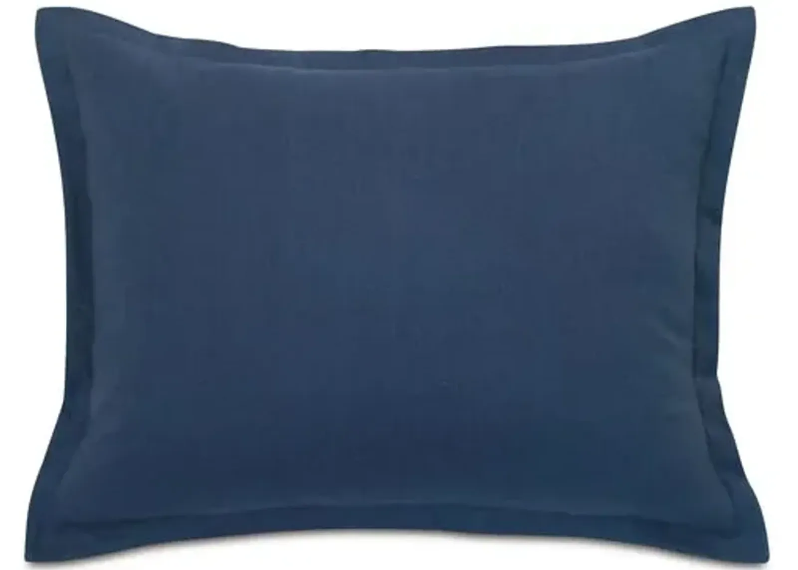 Breeze Linen Sham - Indigo - Blue