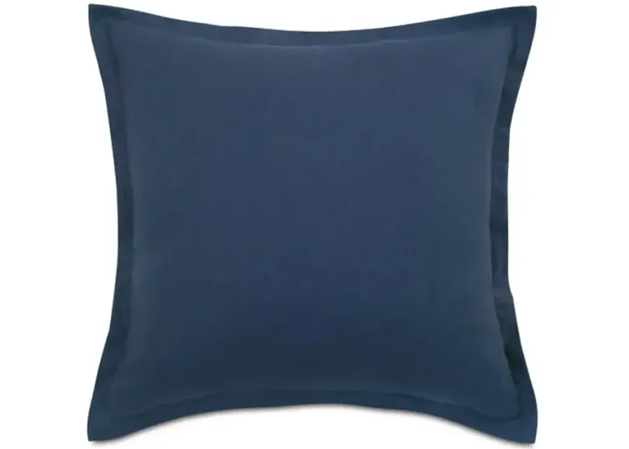 Breeze Linen Sham - Indigo - Blue