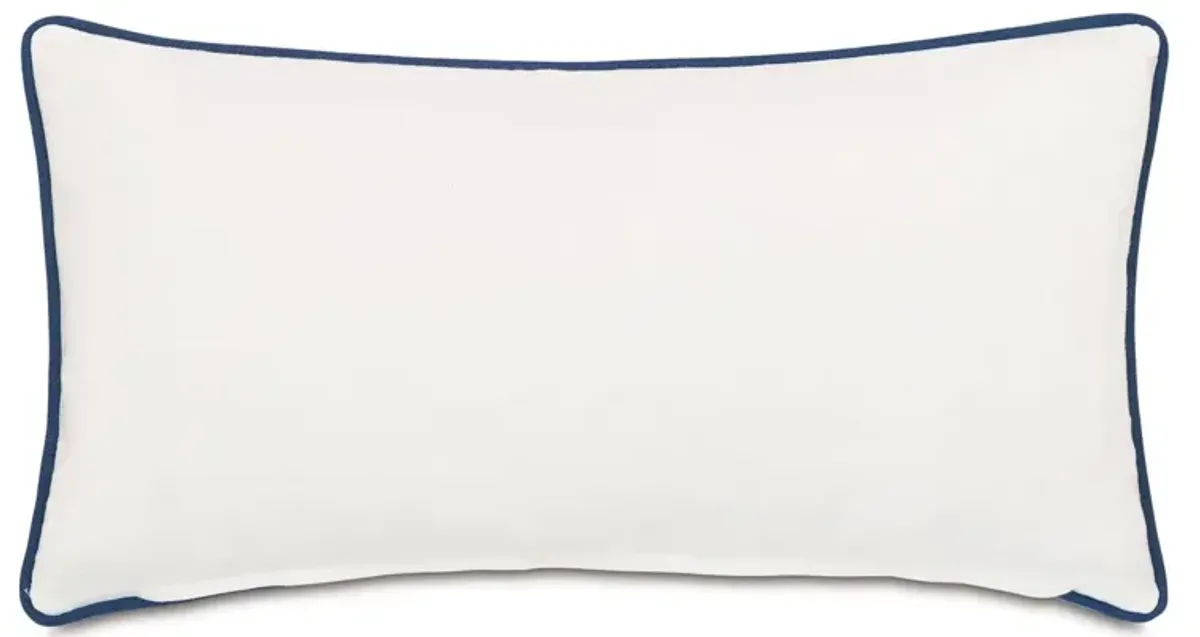 Shiva Tiger Print Bolster, Navy