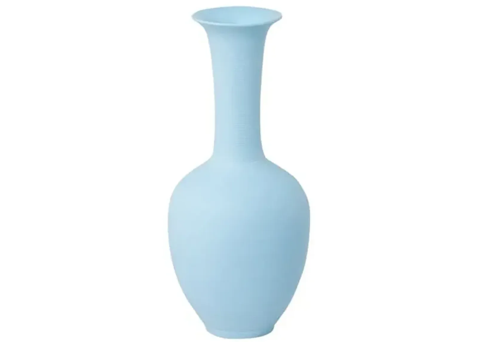 Lotus Mini Vase - Light Blue - Middle Kingdom