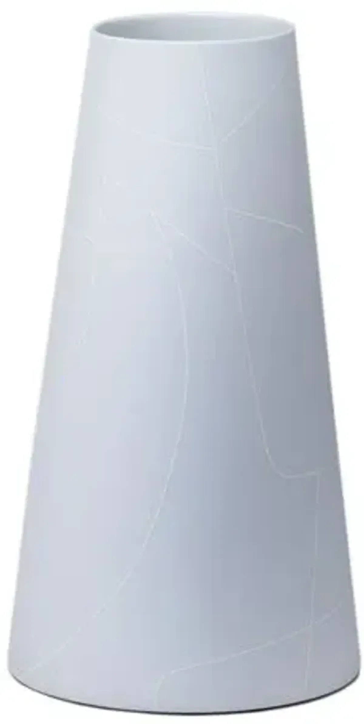 Tall Cone Vase - Light Gray - Middle Kingdom