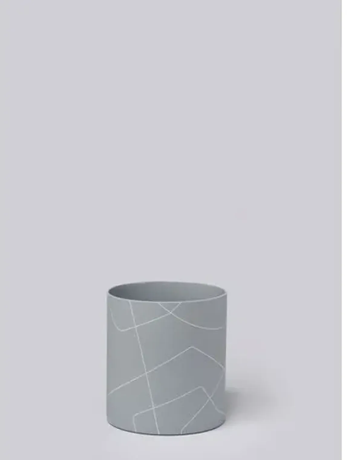 Cylinder Vase - Medium Gray - Middle Kingdom