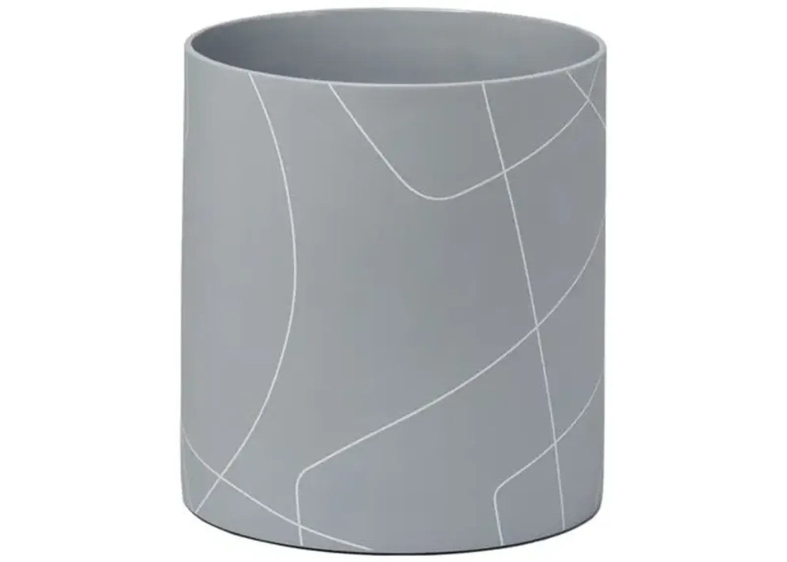 Cylinder Vase - Medium Gray - Middle Kingdom