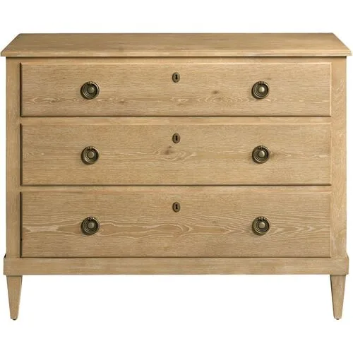 Adams 3-Drawer Dresser - Beige