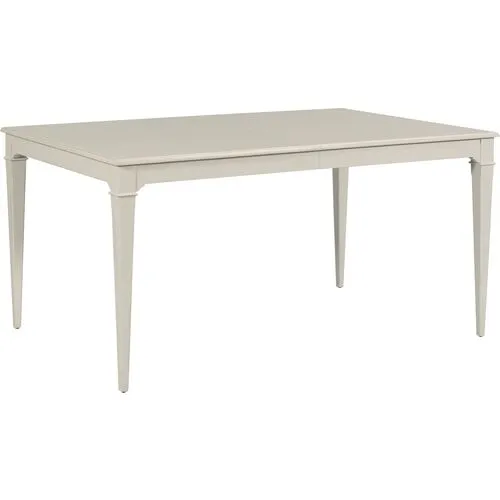 Sarah Extension Dining Table - Carrara White - Handcrafted