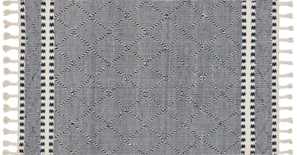 Charlie Rug - Navy - Blue - Blue