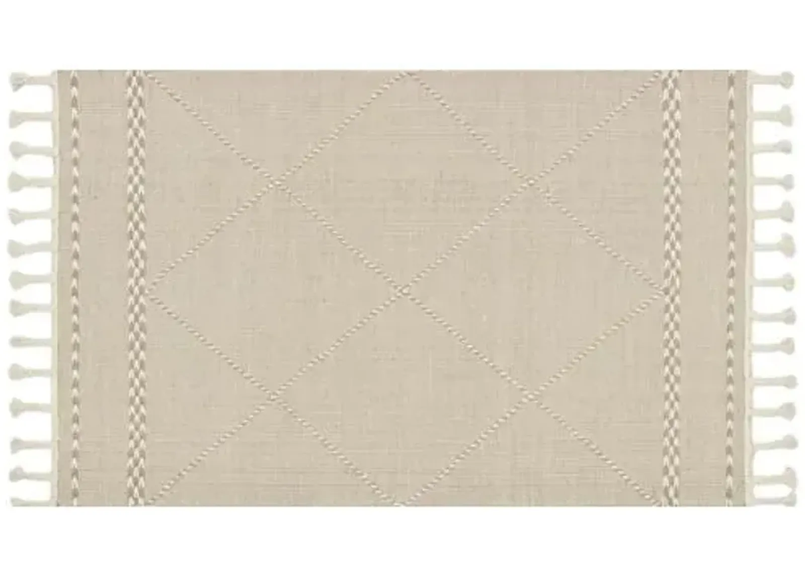 Charlie Rug - Sand - Beige - Beige