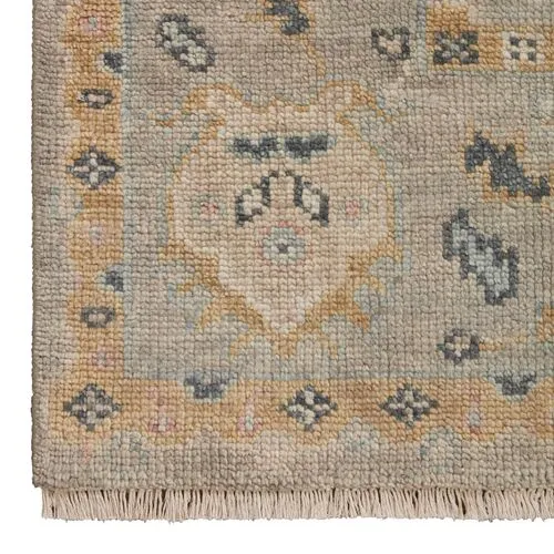 Carlina Rug - Gray/Gold - Gray