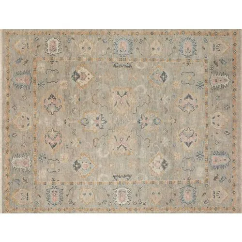 Carlina Rug - Gray/Gold - Gray