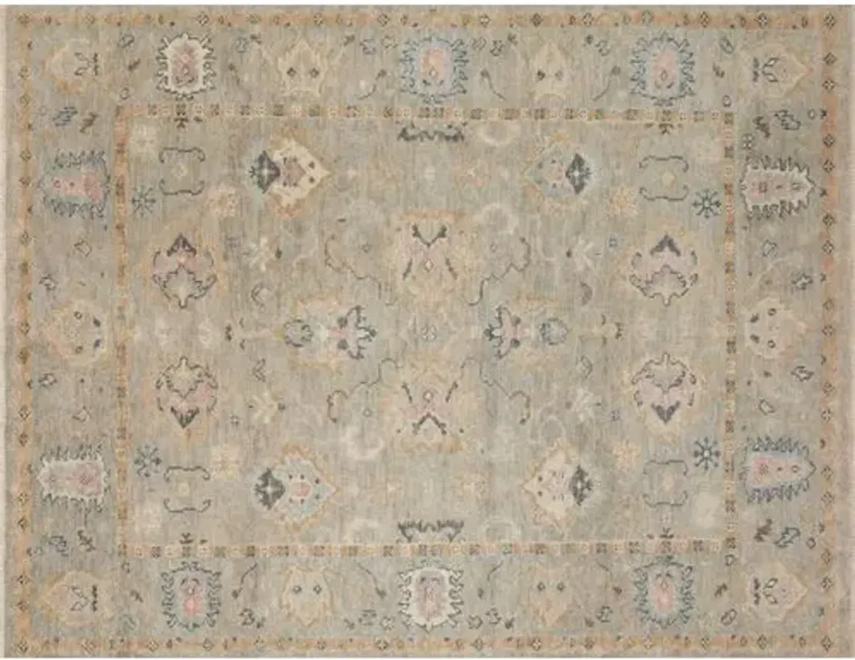 Carlina Rug - Gray/Gold - Gray