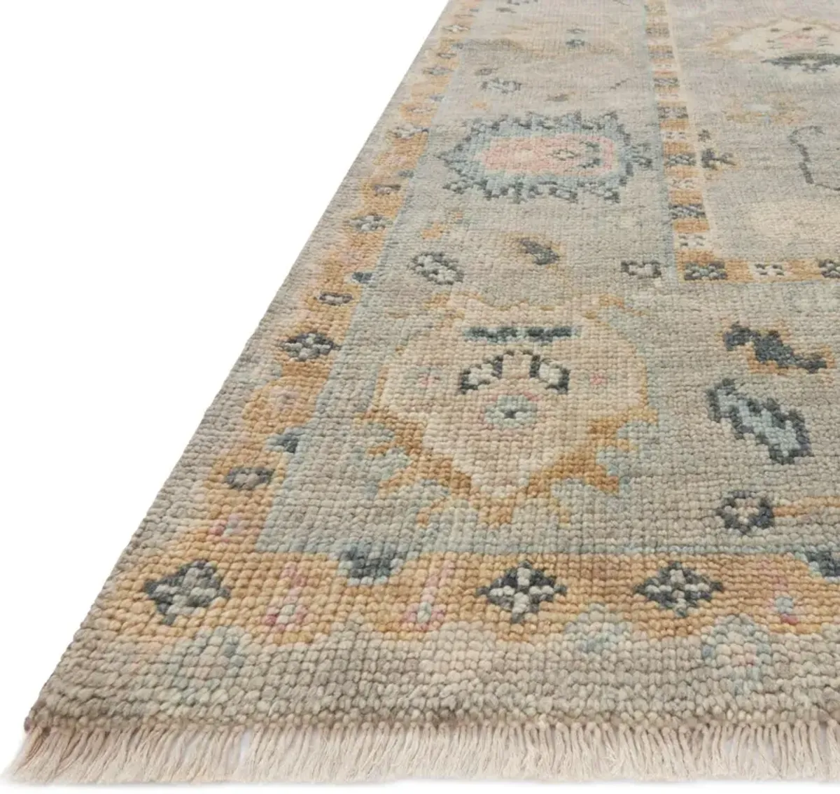 Carlina Rug - Gray/Gold - Gray