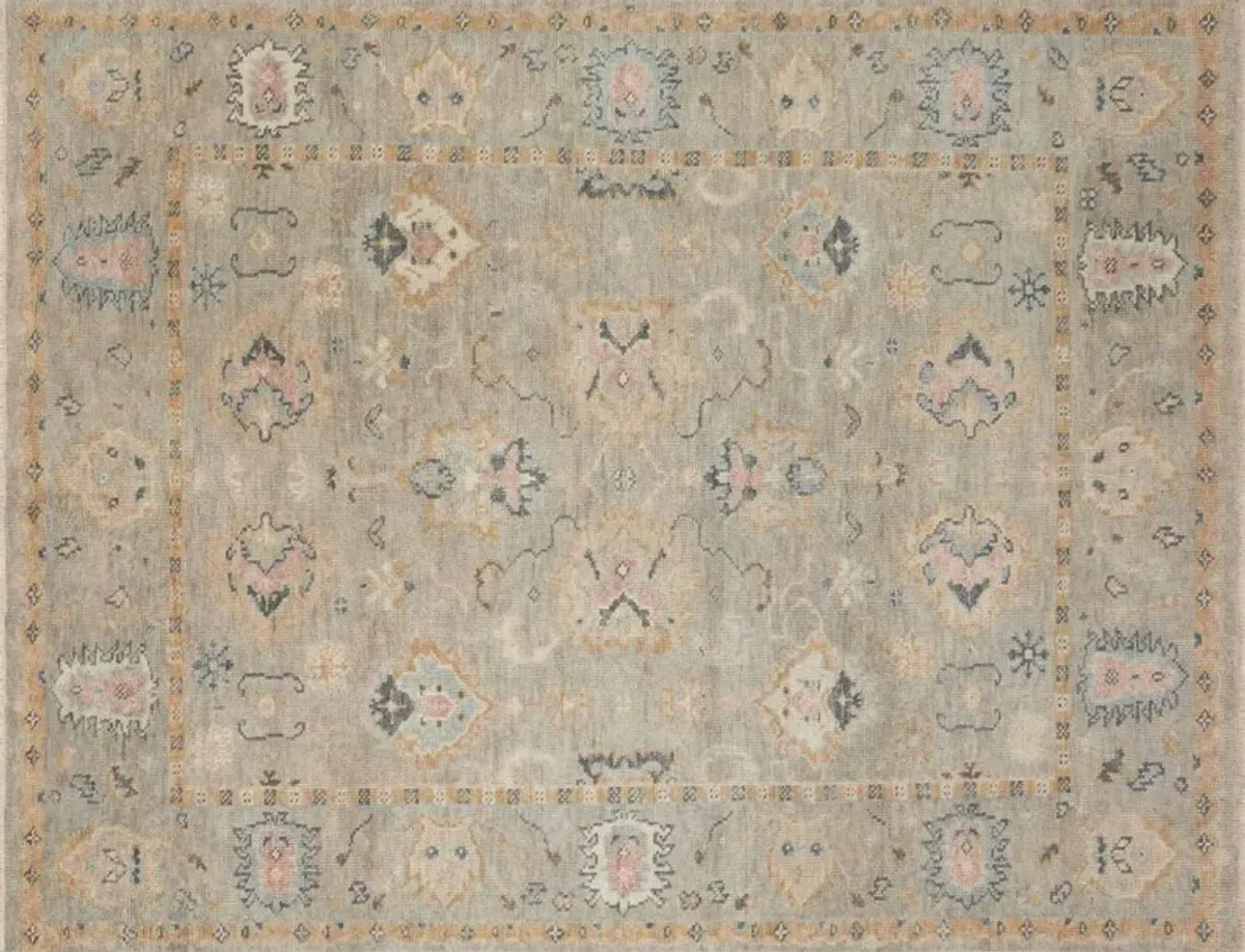 Carlina Rug - Gray/Gold - Gray