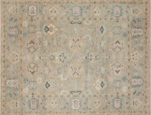 Carlina Rug - Gray/Gold - Gray