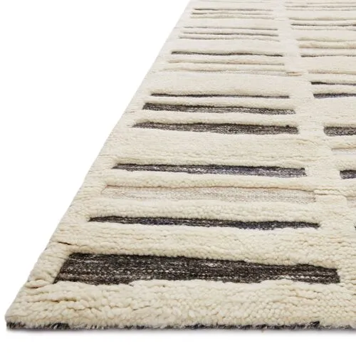 Mauricio Rug - Ivory/Charcoal - Ivory