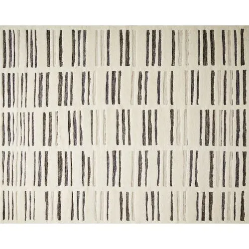 Mauricio Rug - Ivory/Charcoal - Ivory