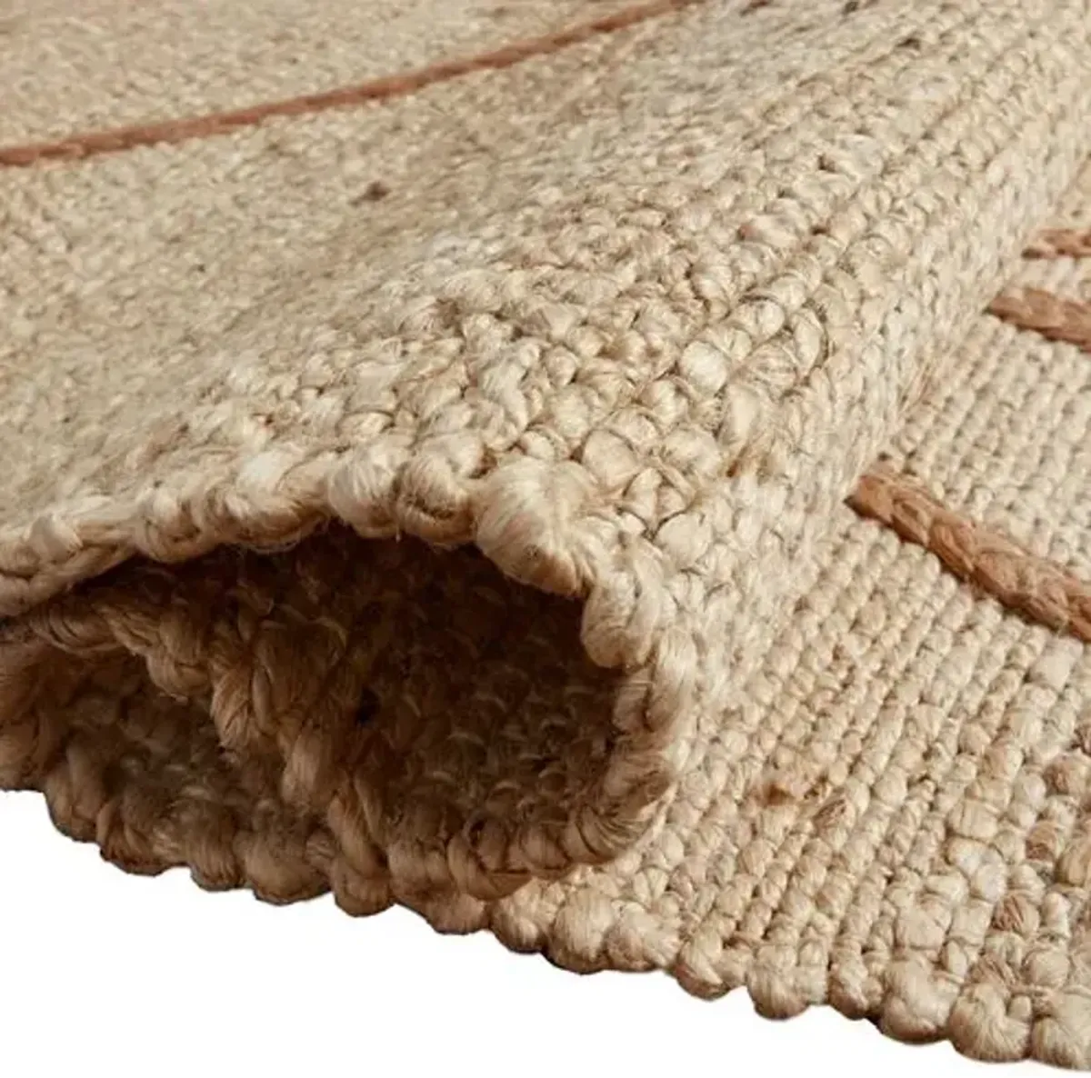 Laura Jute Rug - Ivory/Natural - Beige - Beige