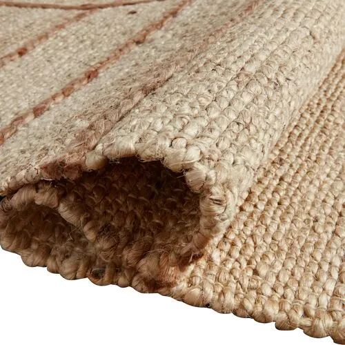 Laura Jute Rug - Natural - Beige - Beige