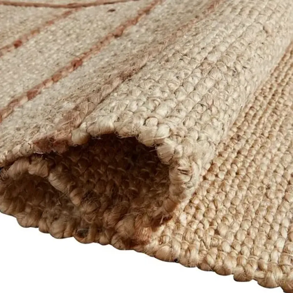 Laura Jute Rug - Natural - Beige - Beige