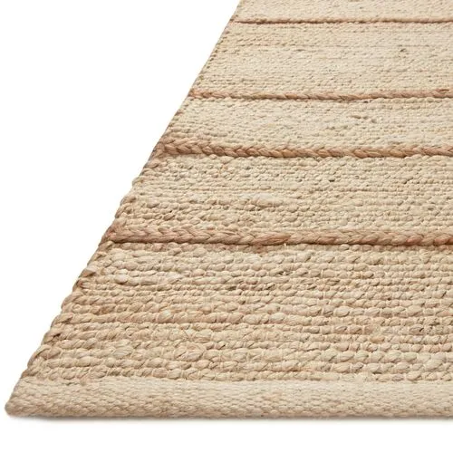 Laura Jute Rug - Natural - Beige - Beige