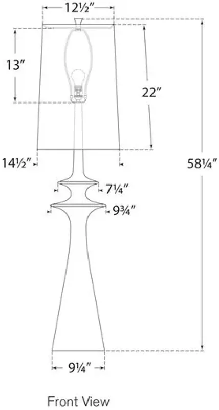 Visual Comfort - Lakmos Floor Lamp