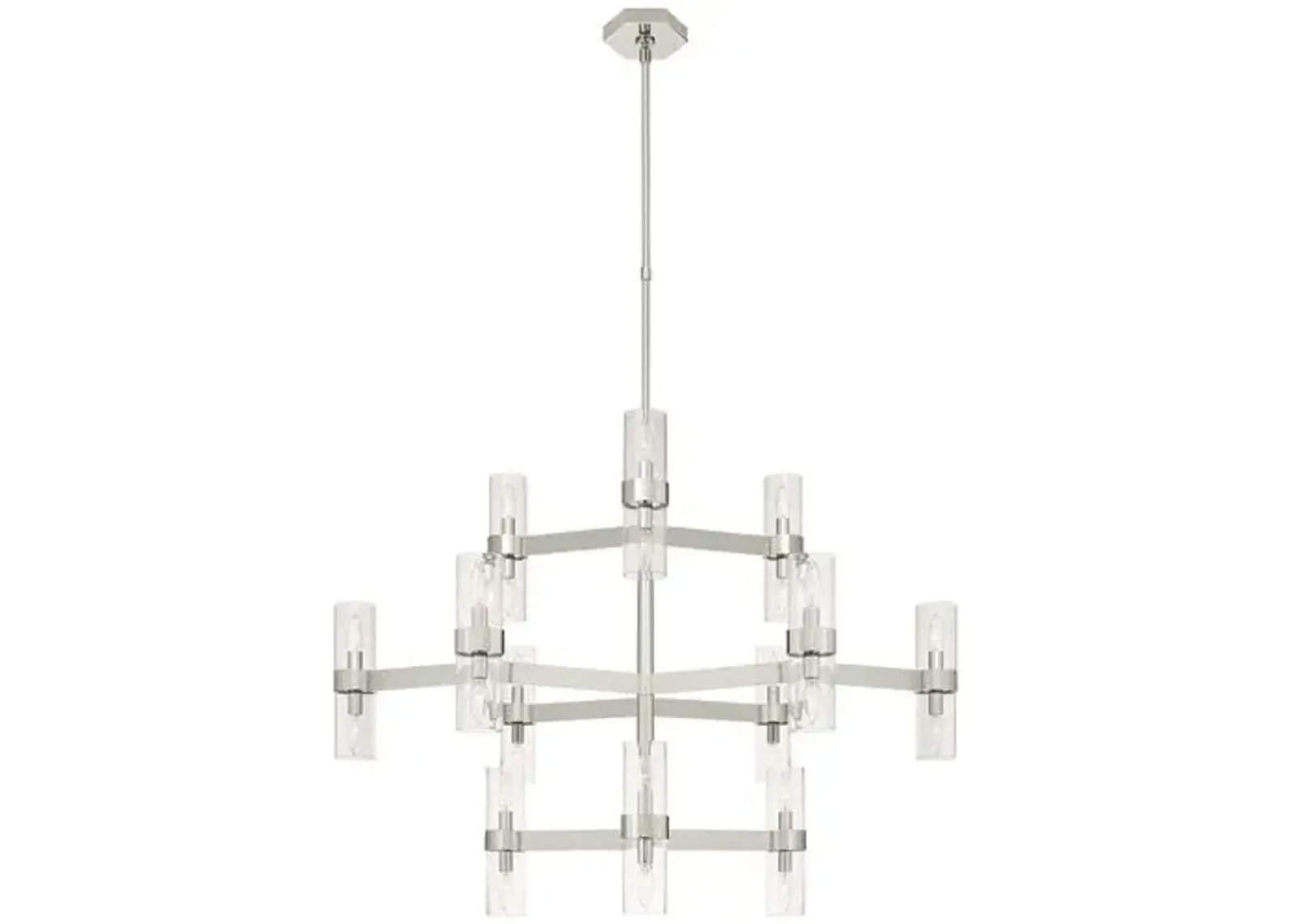 Visual Comfort - Margita Chandelier - Silver