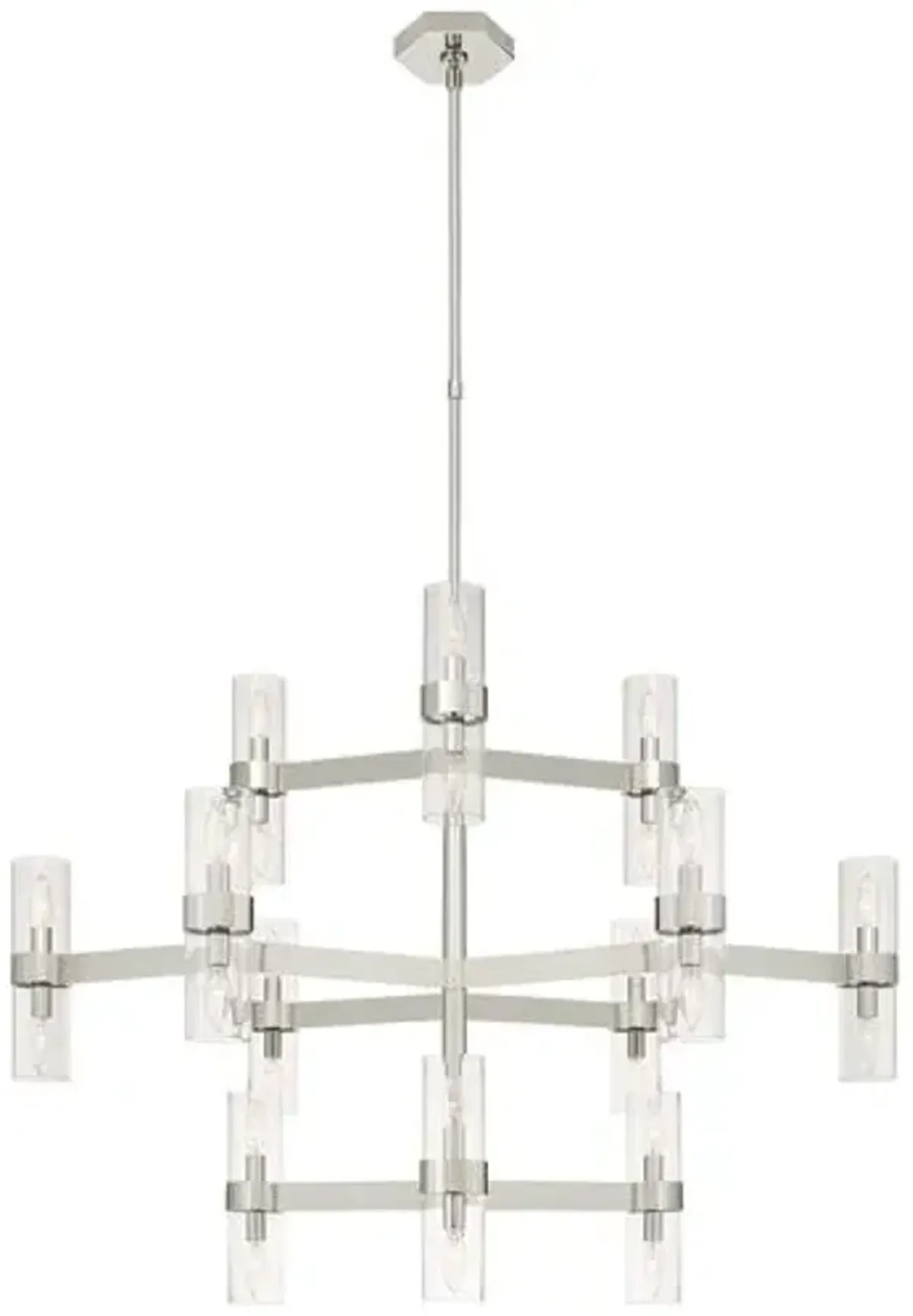 Visual Comfort - Margita Chandelier - Silver