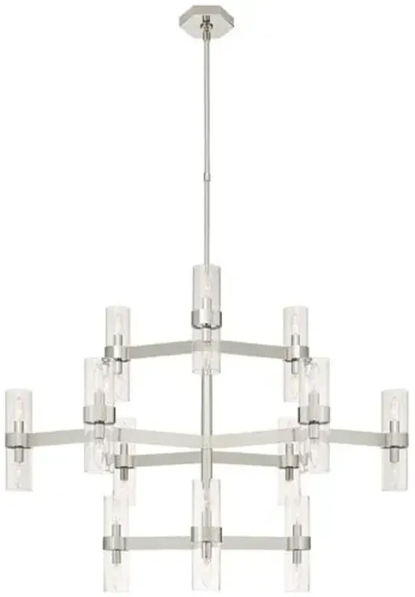 Visual Comfort - Margita Chandelier - Silver